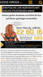 Mobile Screenshot of geile-oma24.com